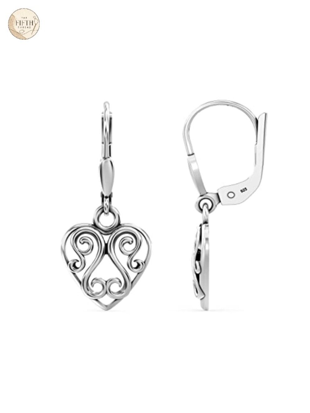925 Sterling Silver Leverback Drop Dangle Earrings Lightweight Teardrop